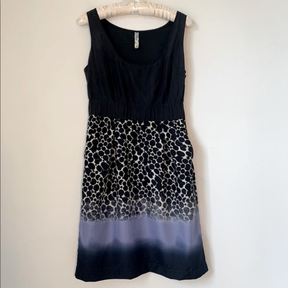 Anthropologie Maeve Silk Ombré Summer Mini Dress